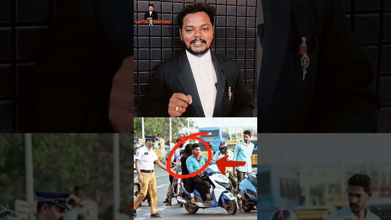 Helmet Fine |Traffic Police Fine | Legal Awareness #shorts #tamil