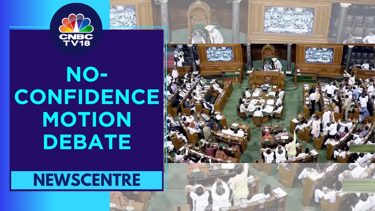 No Confidence Motion Debate Day 2: Rahul Gandhi Slams Govt Over Manipur, BJP Hits Back | CNBC TV18