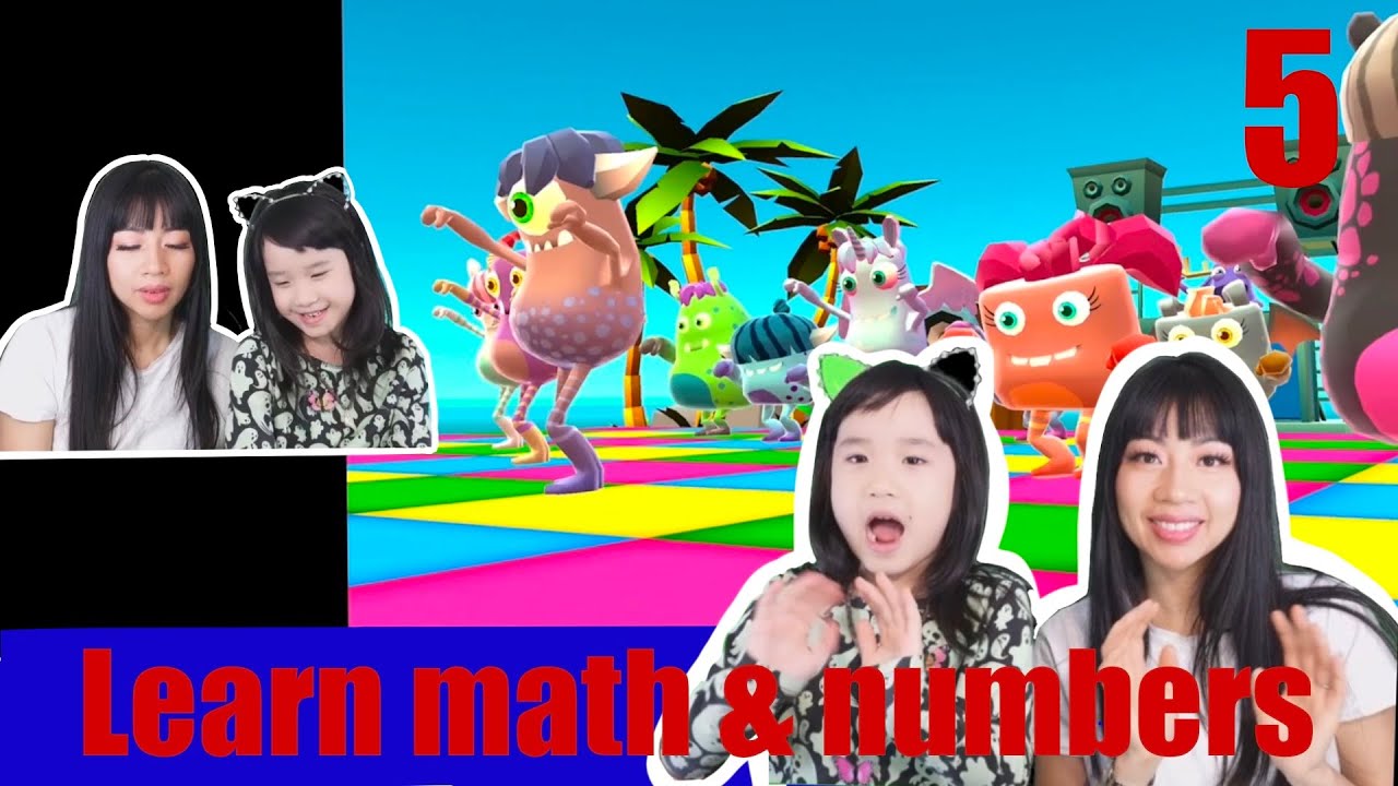 Math Tango | EP5 | Learn math, numbers, and collect monsters with Ella and Mommy