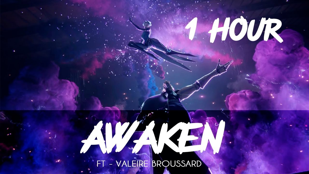 🔥[ 1 HOUR ] AWAKEN - Valerie Broussard - ONLY MUSIC! - LEAGUE OF LEGENDS -  🔥