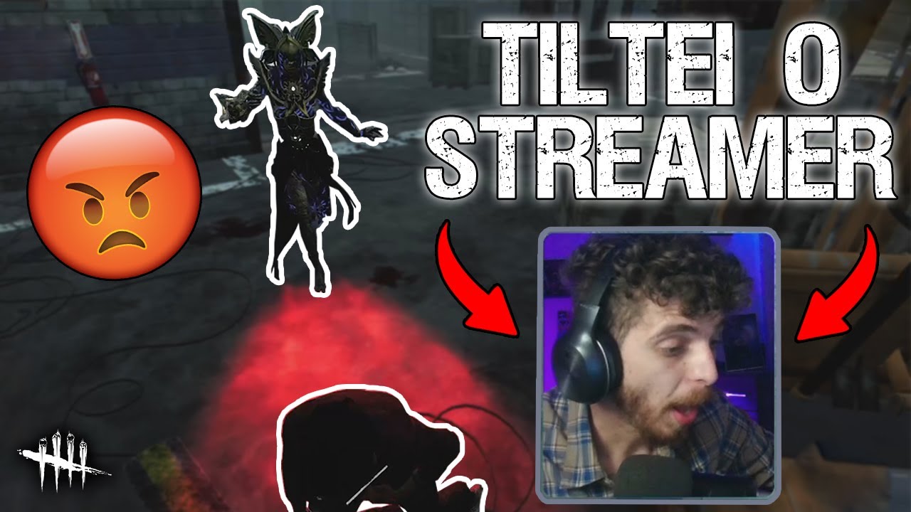 TILTEI um STREAMER Loopando Ele por 5 GERADORES - Dead by Daylight