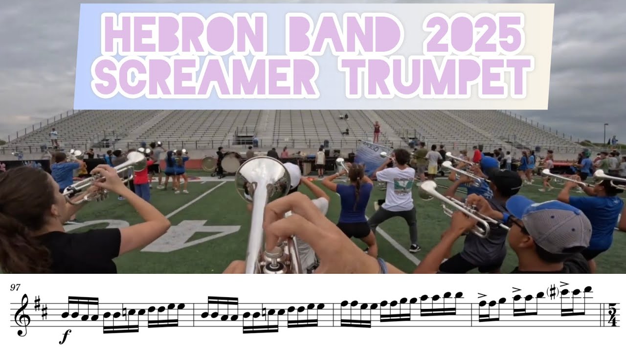 Hebron Band 2025 Screamer Trumpet Transcription