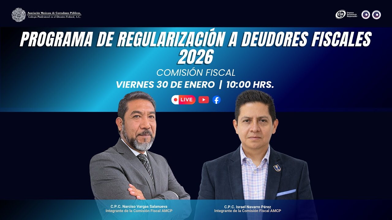 Programa de Regularización a Deudores Fiscales 2026