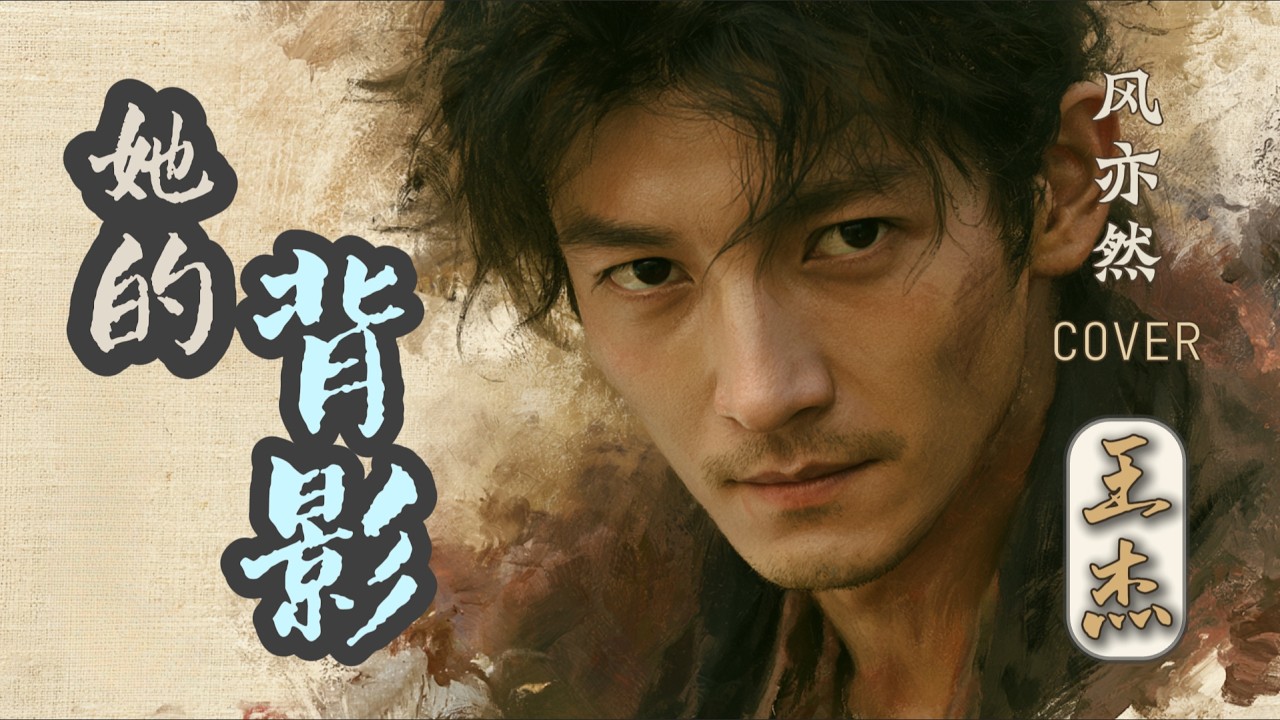 【经典】【Cover】王杰 - 她的背影「只好每天守在风中 任那风儿吹」「风亦然作品」