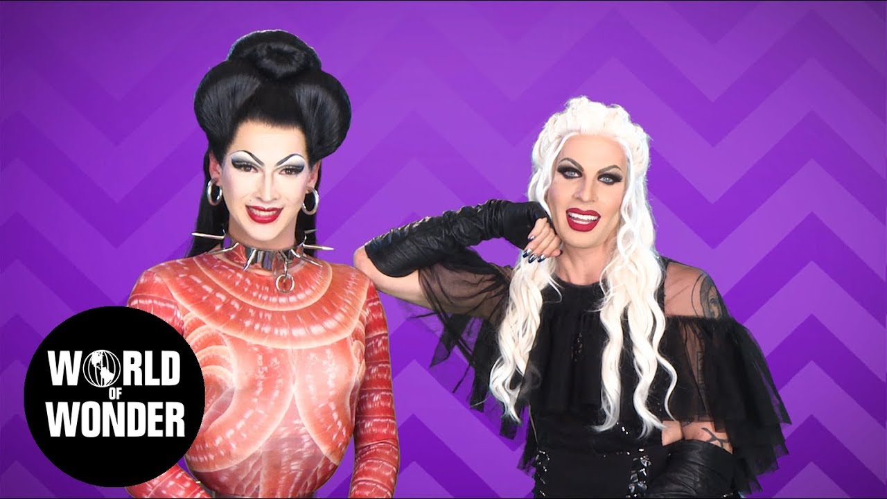 FASHION PHOTO RUVIEW: AVN Red Carpet with Violet Chachki & Katya!