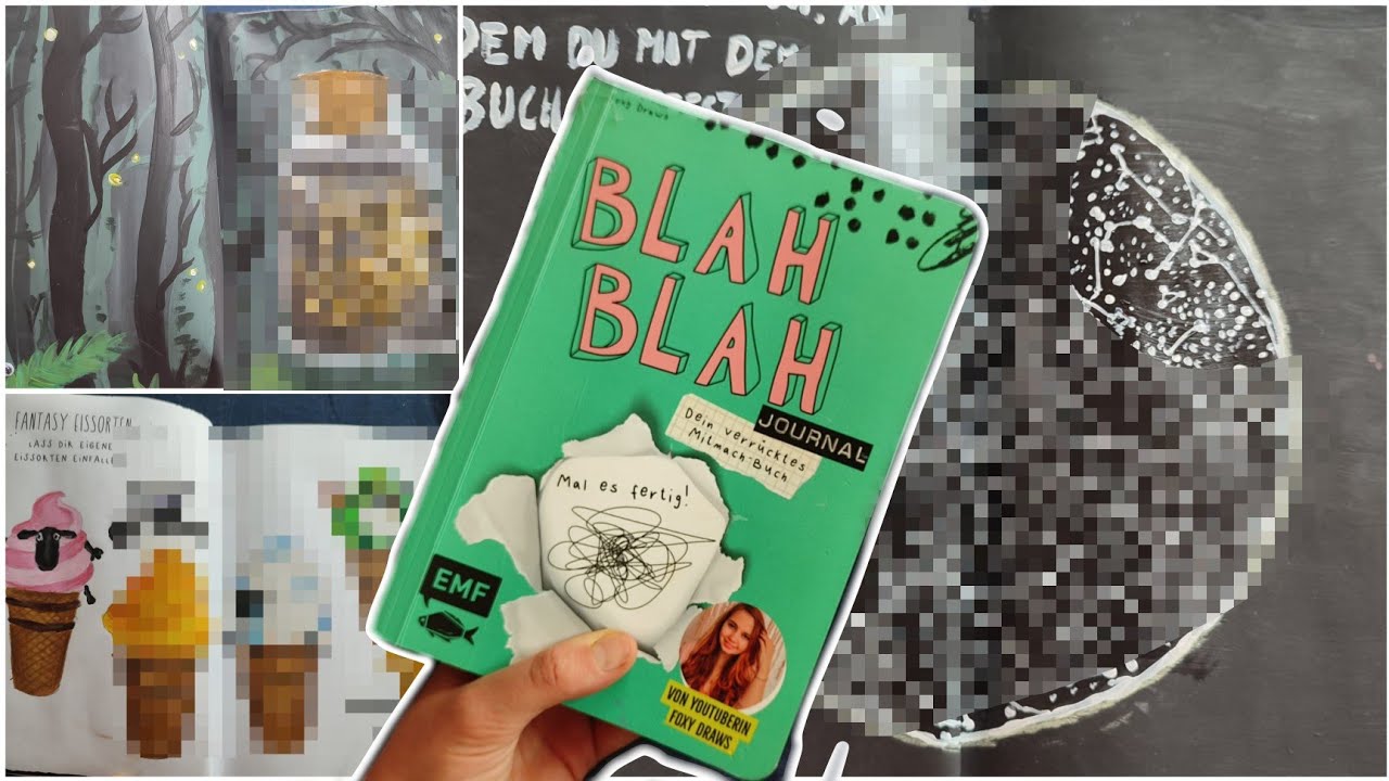 erste Seiten im BLAH BLAH JOURNAL gestalten🎨#1