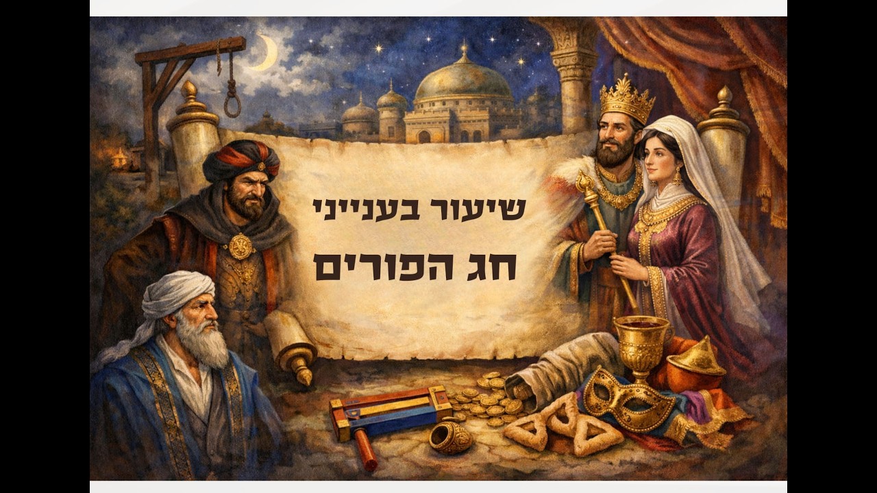 מעניינים במגילת אסתר - הרב ישראל נתנאלוב