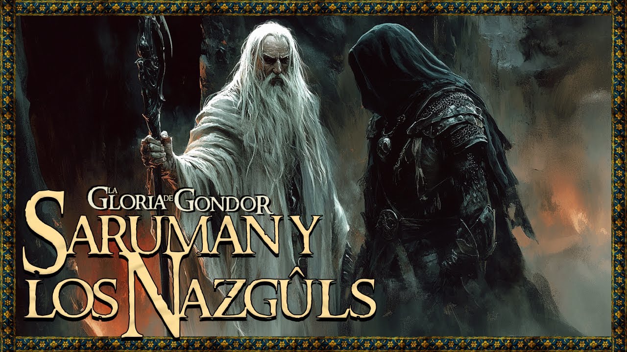 El REY BRUJO DE ANGMAR visita a SARUMAN en ISENGARD- Los Cuentos Inconclusos de JRR Tolkien