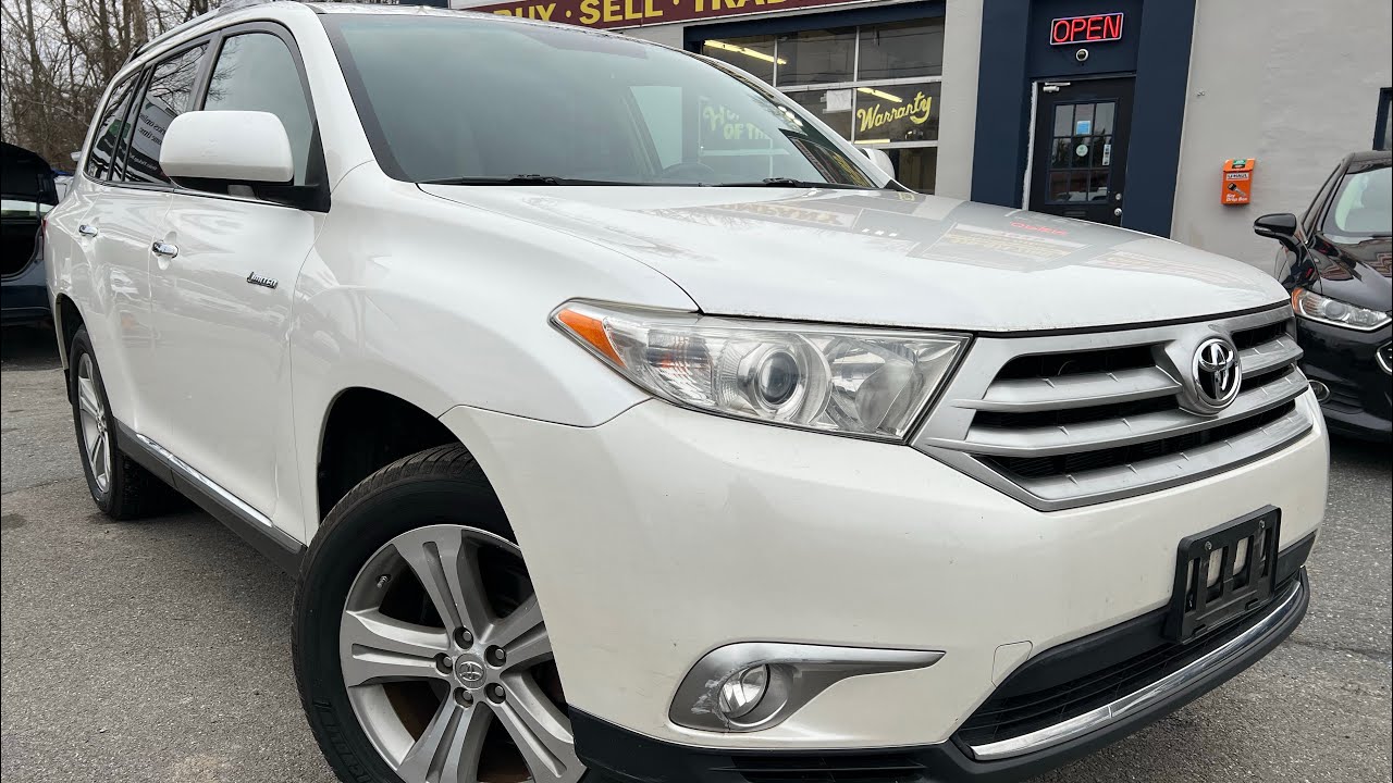 2012 TOYOTA HIGHLANDER LIMITED AWD