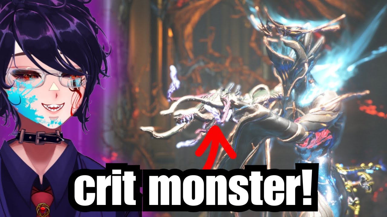 the coda synapse is a crit MONSTER in warframe!