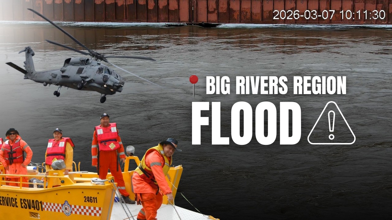 Update SEVEN: NT Police, Chief Minister Finocchiaro  - 9th of March | Big Rivers Region Flood 2026