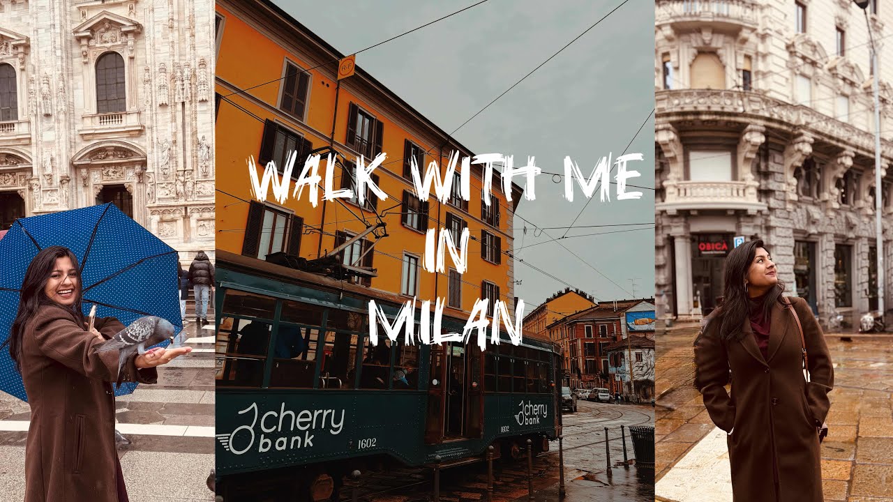 Walk with me In Milan | Showni Rudra 