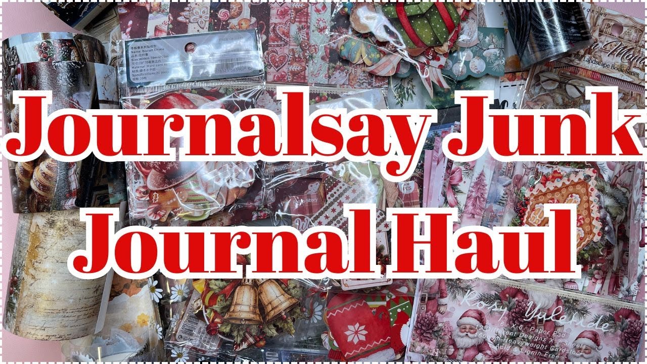 ОГРОМНАЯ ПАРТИЯ НЕНУЖНЫХ ЖУРНАЛОВ И РАСПАКОВКА ИЗ JOURNALSAY К РОЖДЕСТВУ