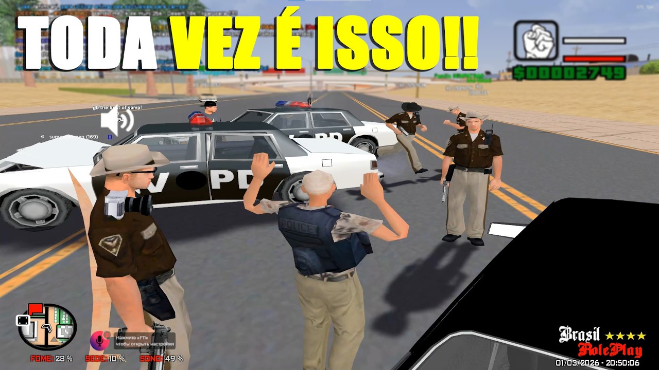 ISSO ESTRAGA O BRASIL ROLEPLAY - GTA SAMP RP
