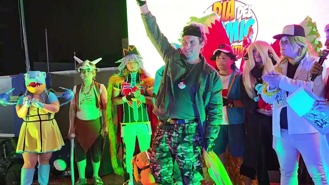 ⚡ PASARELA COSPLAY POKÉMON Completa 🔥 ¡Ash, Leonel, Latios y MÁS! ✨ Friki Day edición Pokemon 2025
