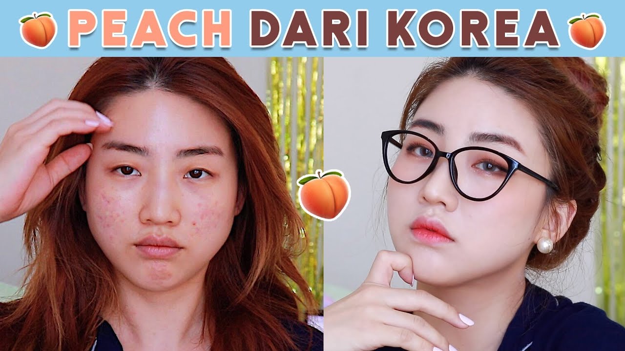 🍑TIPS untuk Make Up Kulit jerawat + Cara cepol rambut
