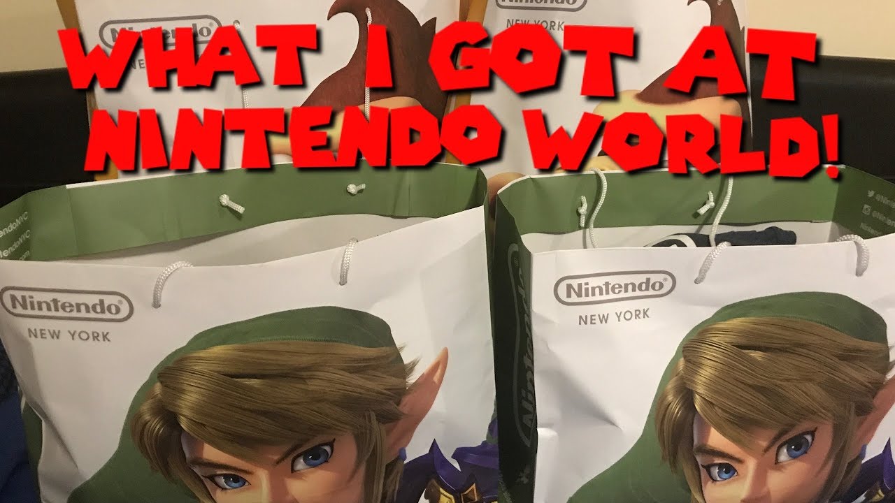 What I Got At Nintendo World 2018!