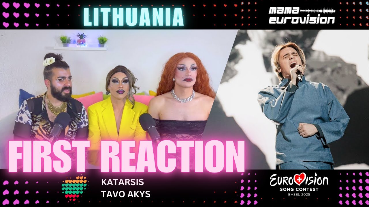 🇱🇹 Lithuania -  Katarsis - Tavo akys - First Reaction - Eurovision 2025