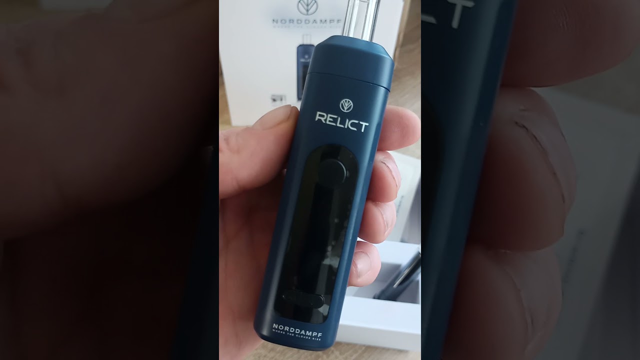 Norddampf Relict unboxing, der beste Vaporizer den ich bis jetzt in der Hand hatte vom Handling her!