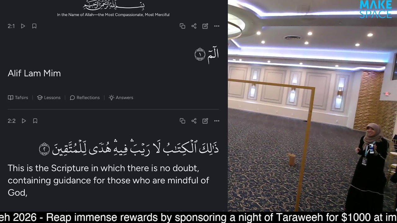 MakeSpace Taraweeh 2026