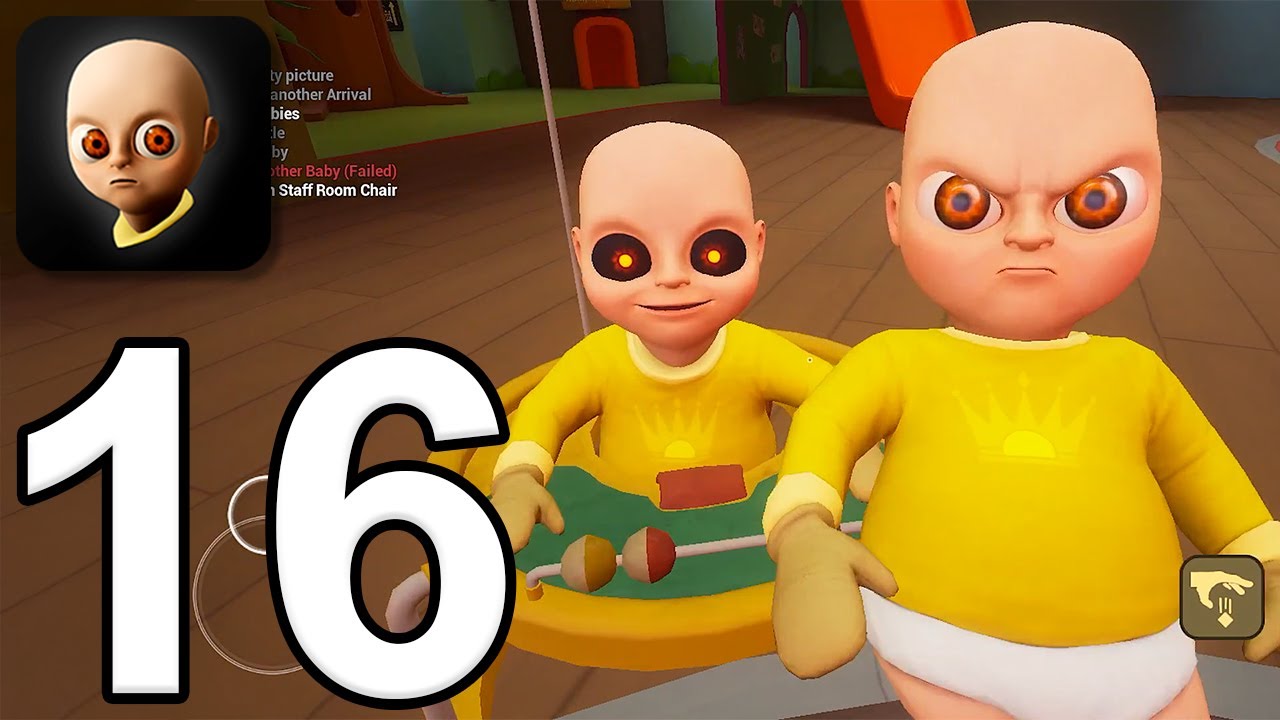 The Baby In Yellow - Gameplay Walkthrough Part 16 - Crown Childcare Update (iOS, Android)