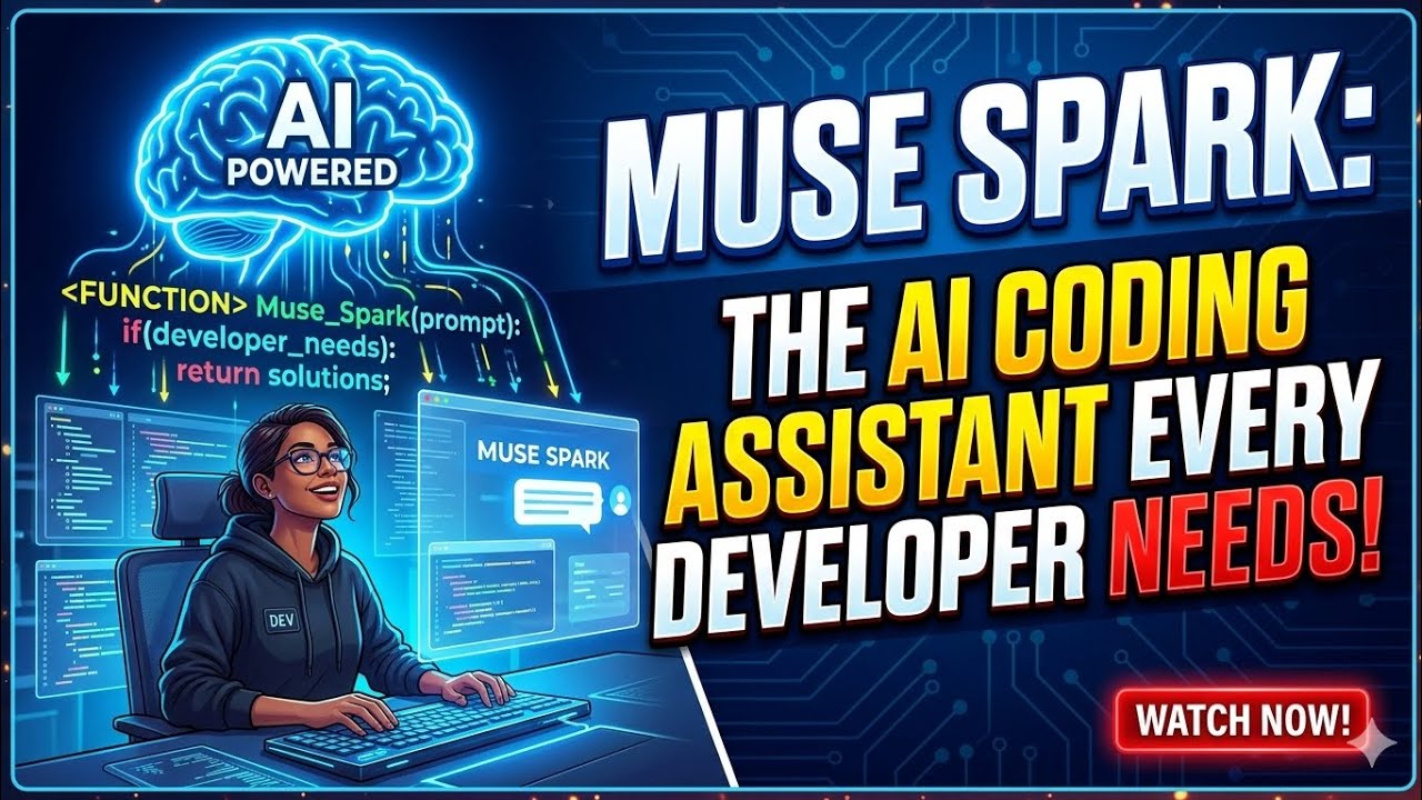 Muse Spark: ИИ-помощник в программировании, который нужен каждому разработчику!
