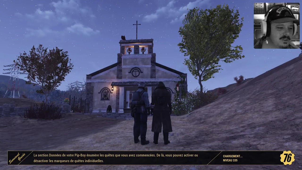 Fallout 76 Live jeudi soir construction balade blabla