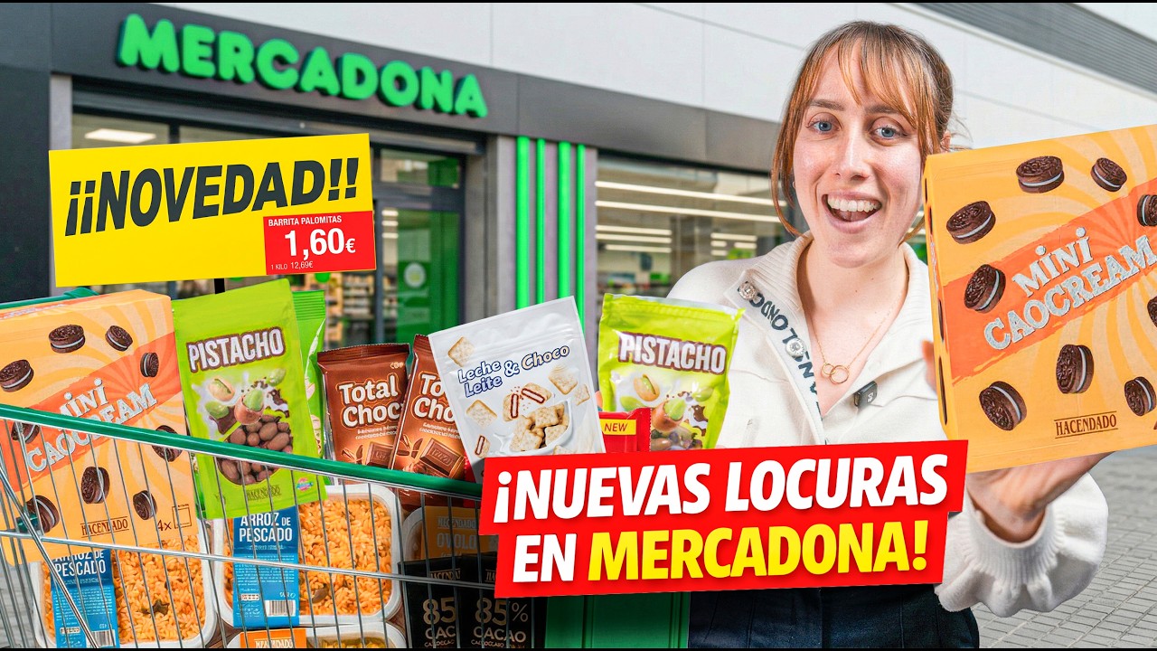 NOVEDADES de MERCADONA que TIENES que PROBAR en MARZO 2026 🛒🔥