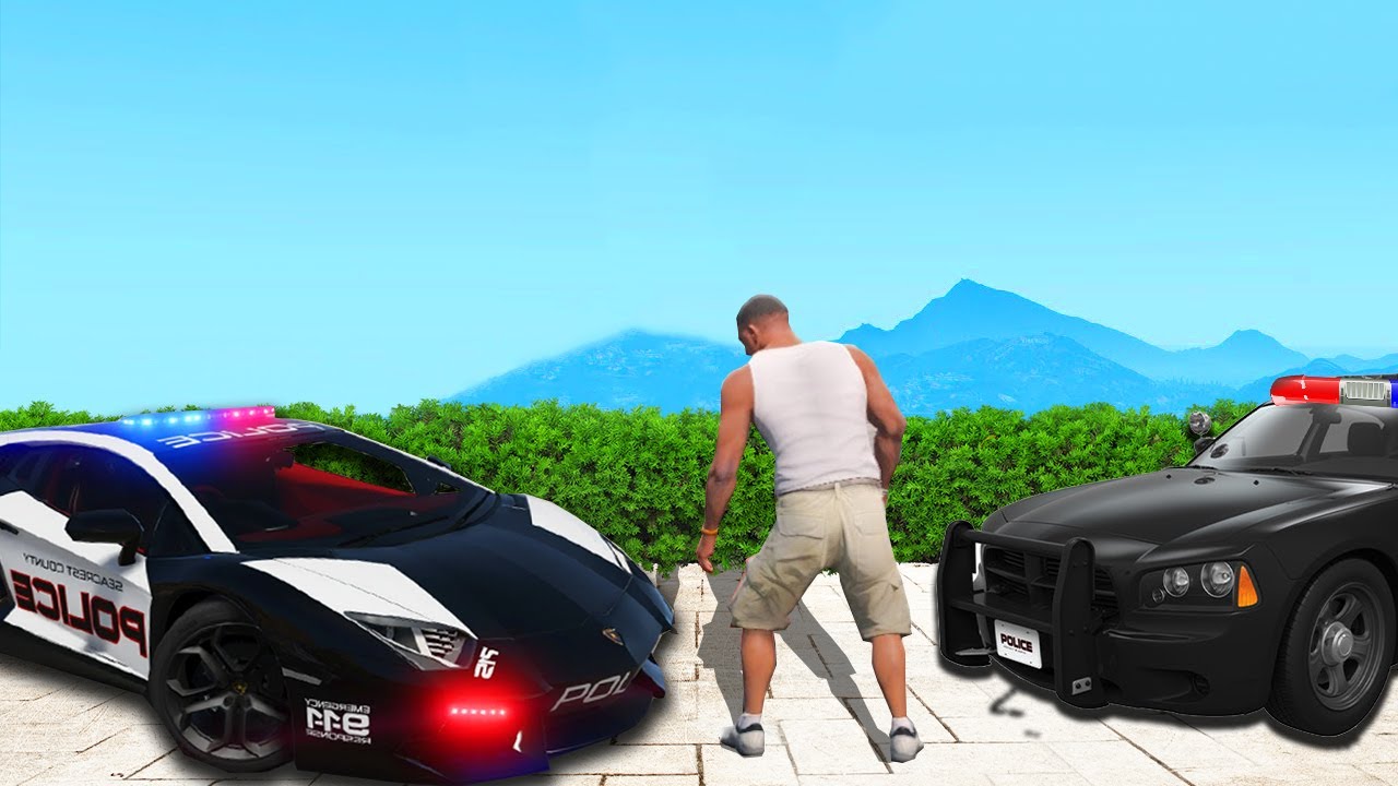 Colectez Mașini De Politie Secrete În GTA 5!