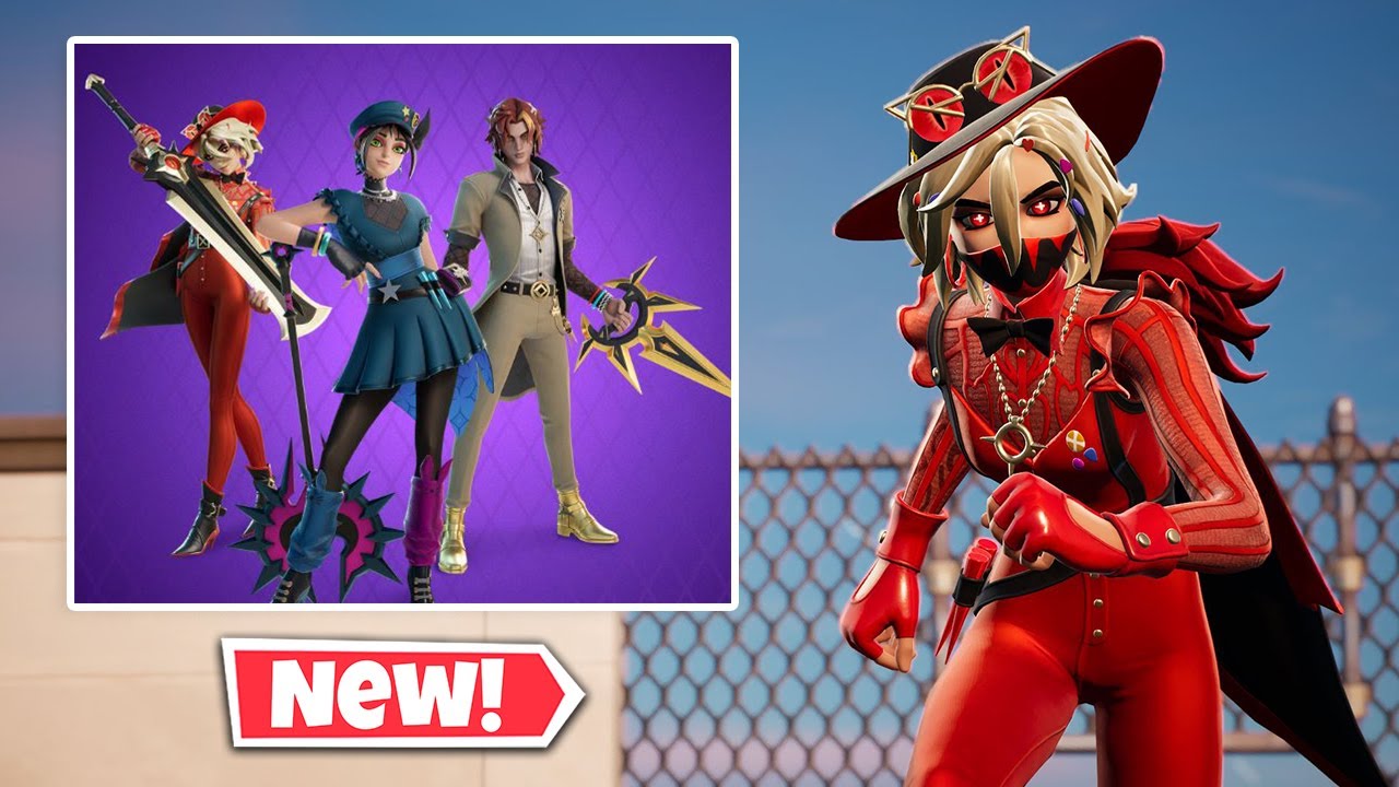 Новый игровой процесс набора HIGH SAKES CLUB в Fortnite!