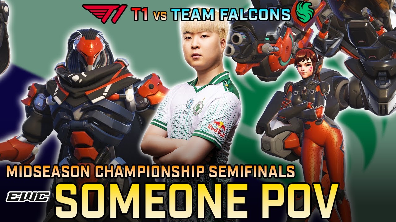 [ Someone ] T1 vs Team Falcons | OWCS Midseason Championship Semifinals