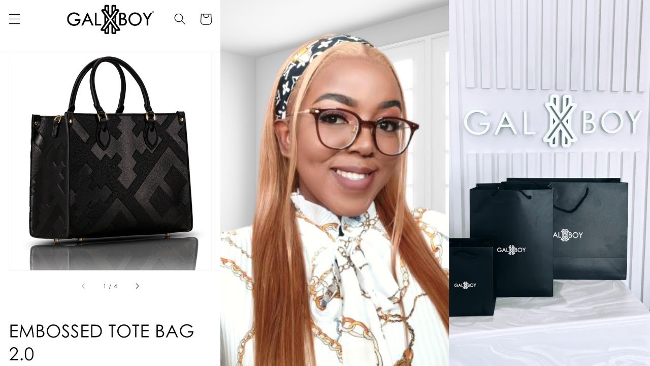 Galxboy Embossed tote unboxing | Where to buy sold out GalxBoy bags.
