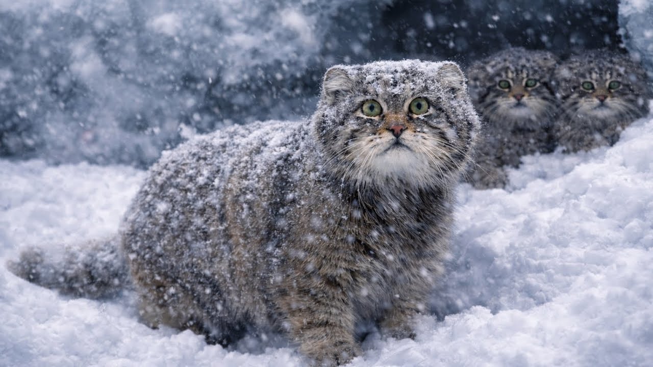 I Found a Freezing Pallas’s Cat Family in the Snow… What Happened Next Shocked Me 