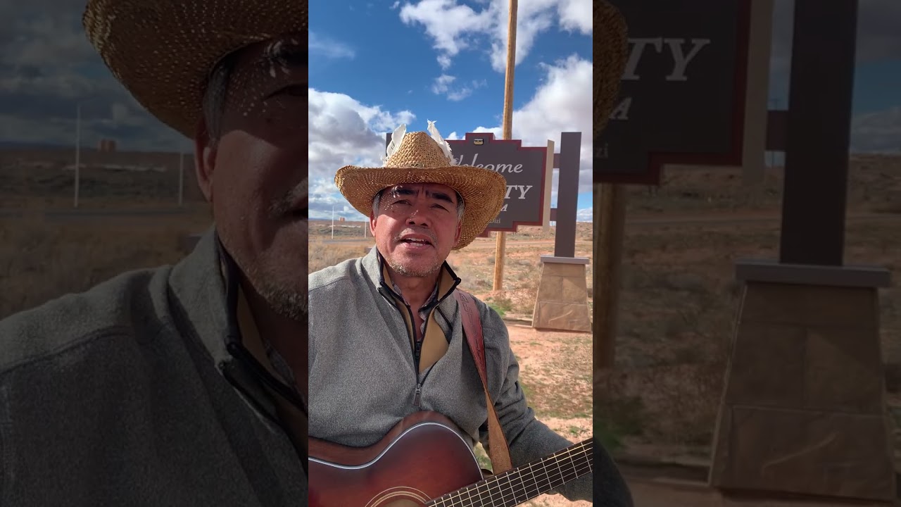 LETS SING  from TUBA CITY, ARIZONA, the Navajo Native American Indian Territory, Back Home Again .. 