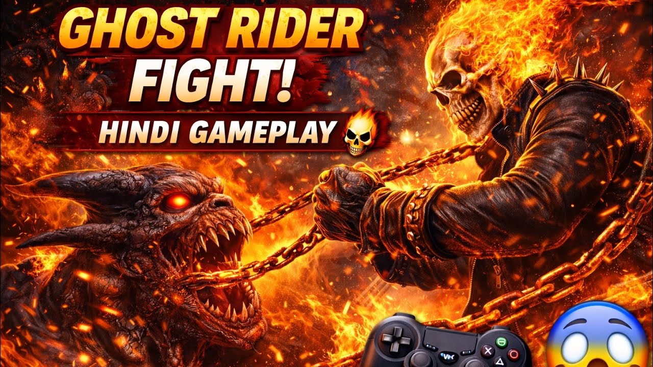Ghost Rider Chapter 3 Gameplay 🔥 Full Action | Hindi Gaming | Most Dangerous Level 😱