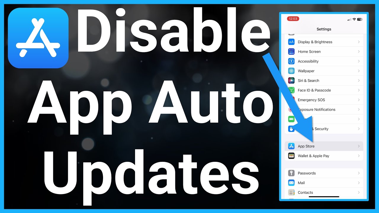How To Turn Off Auto Update Apps On iPhone
