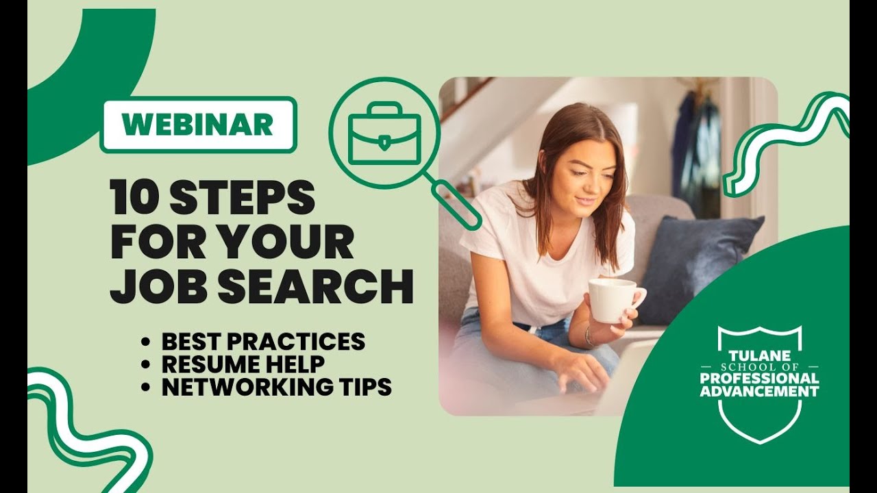 Career Advising - Top 10 Steps for Your Job Search