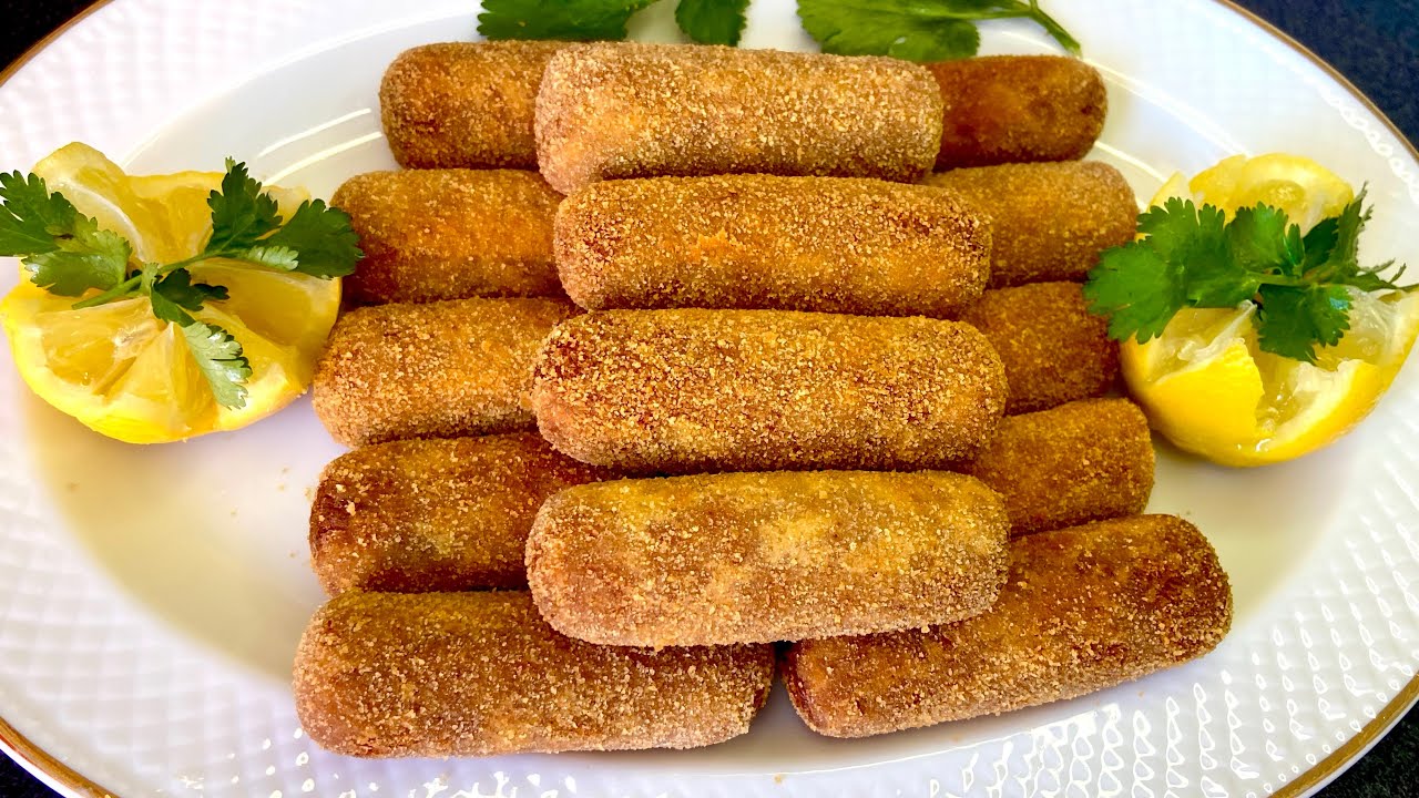 A melhor receita de croquetes! (Carne de porco)