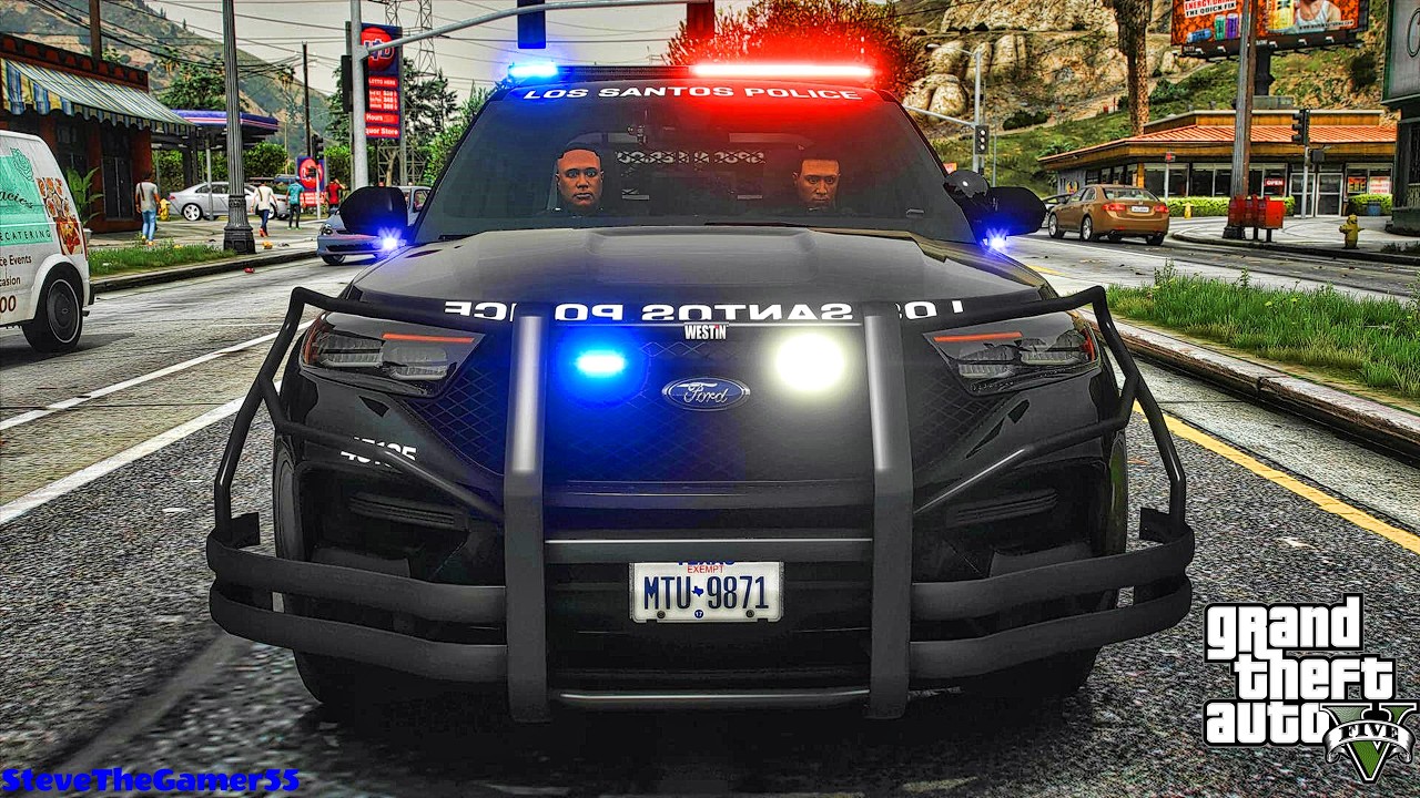 GTA 5 Sheriff Patrol | GTA 5 Mod Lspdfr|| #lspdfr #stevethegamer55