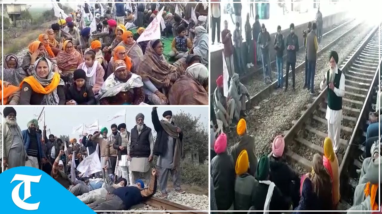 Farmers block railway tracks in Amritsar and Jalandhar in protest against bail to Ashish Mishra