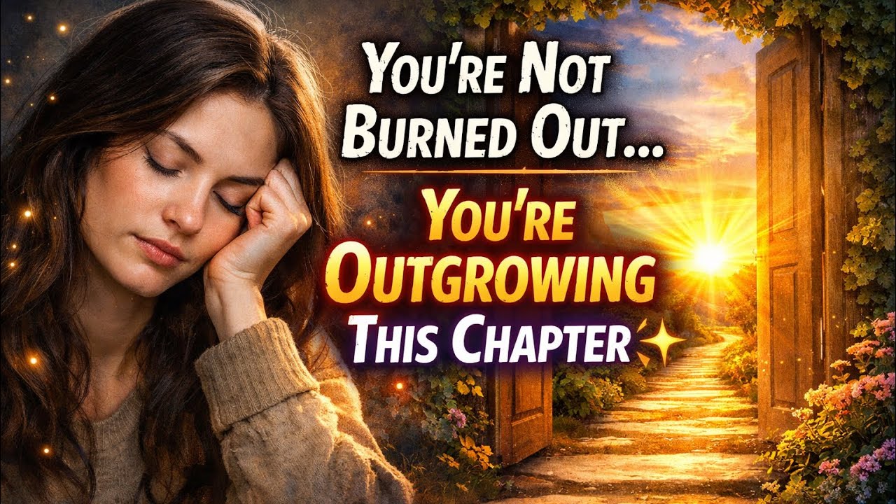 You’re Not Burned Out… You’re Outgrowing This Chapter ✨