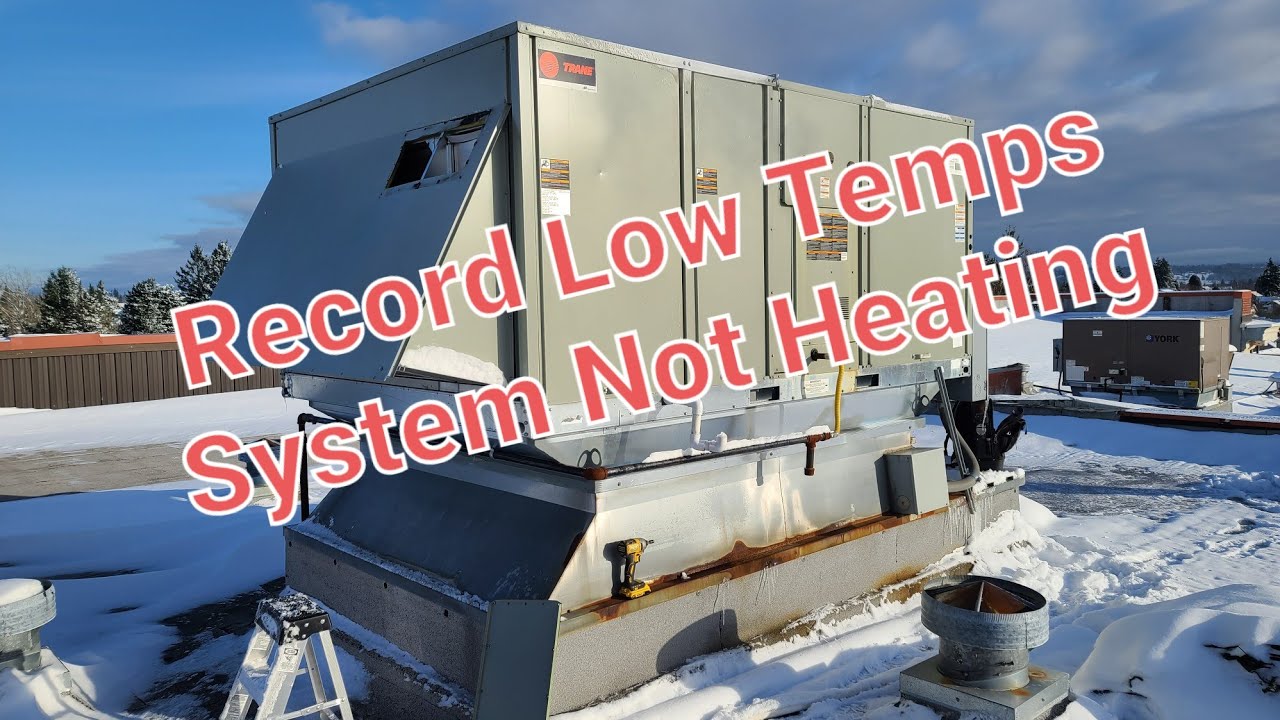 Troubleshooting No Heat Trane Voyager Package Unit