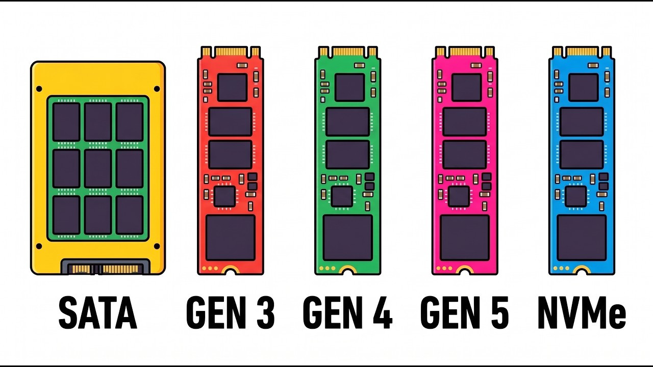 Every SSD Speed Explained