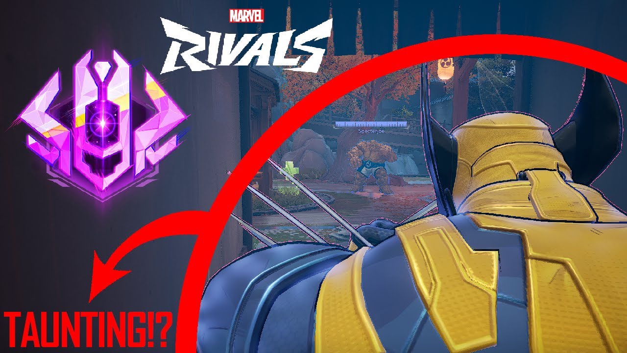 WE DID WHAT IN RANKED!?!!?? Marvel Rivals Eternity Climbing S1.5 - The Thing Full Match