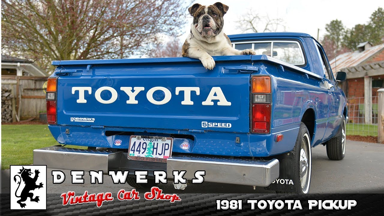 1981 Toyota Hilux N30 pickup Survivor 83K Original Miles, DENWERKS