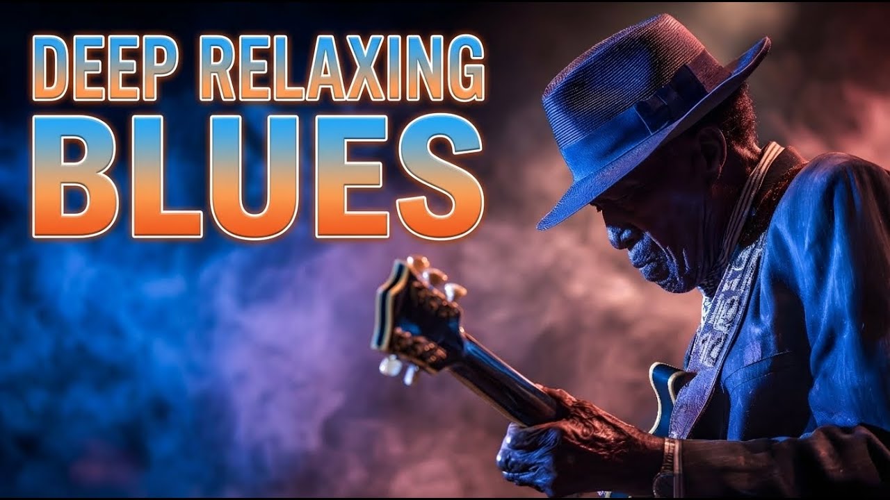Deep Relaxing Blues 🎸 Music to Soothe the Soul and Relieve Stress
