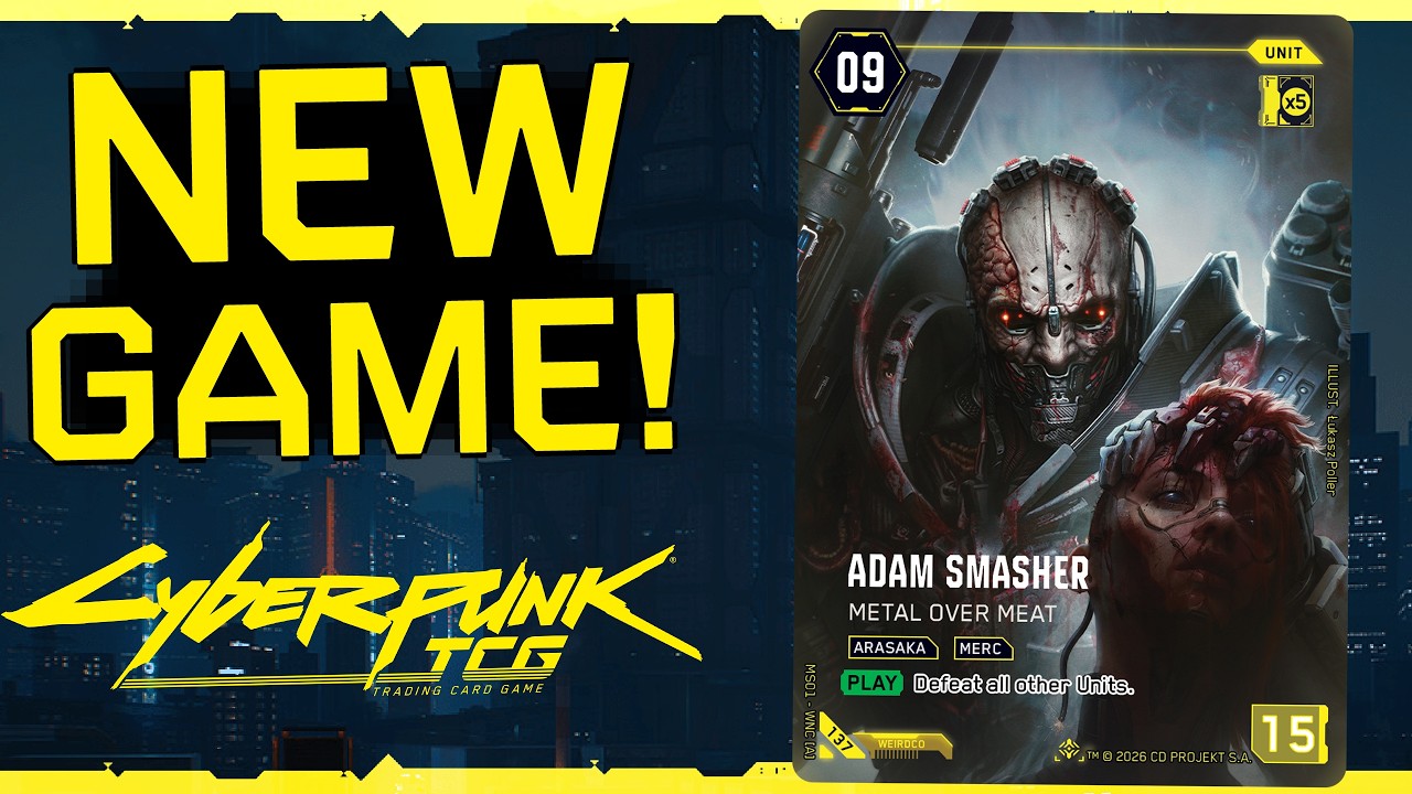 The Cyberpunk TCG is breaking records...