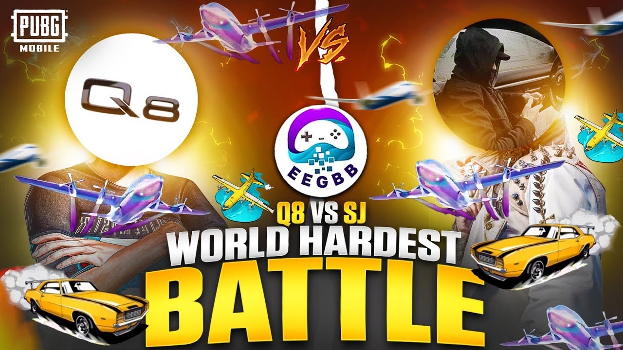 Q8 Win Vs Darry Live Hardest PUBG Mobile Popularity Battle EEGBB YT