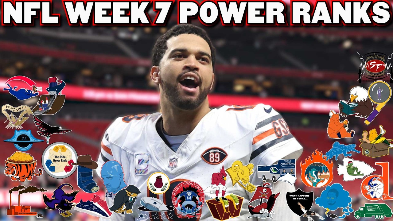 Brutally Honest NFL Power Rankings: Week 7