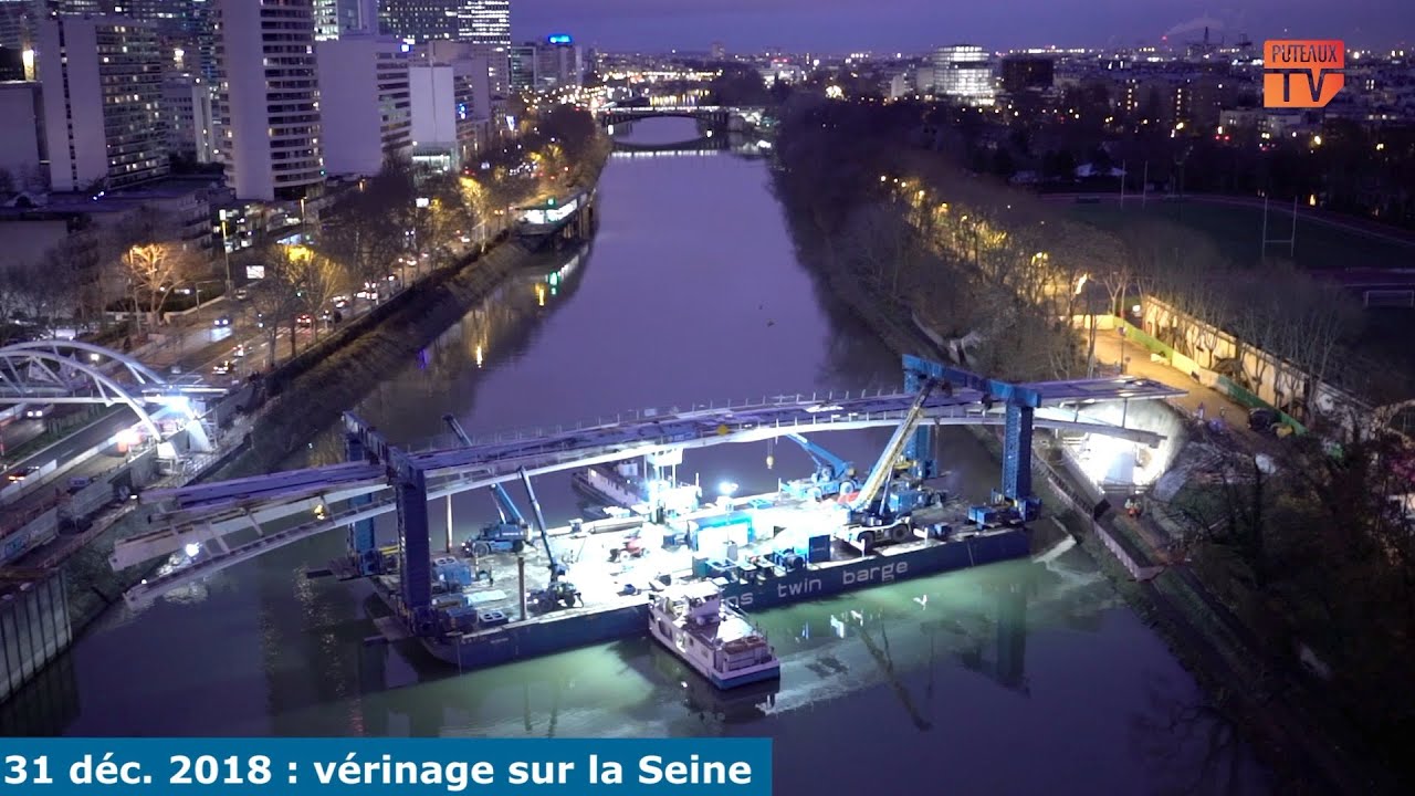 Pose de la Passerelle de l'île Ep2